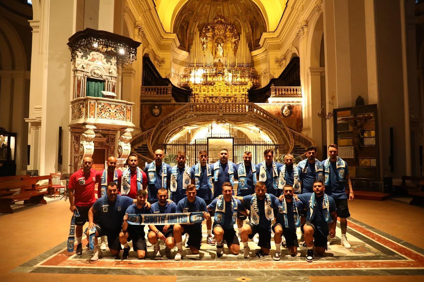 Napoli, presentata la squadra di calcio dilettanti ‘Sanità United’