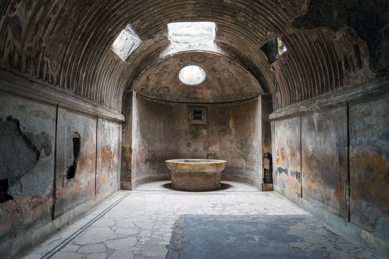A Pompei riaprono le Terme del Foro dopo i restauri
