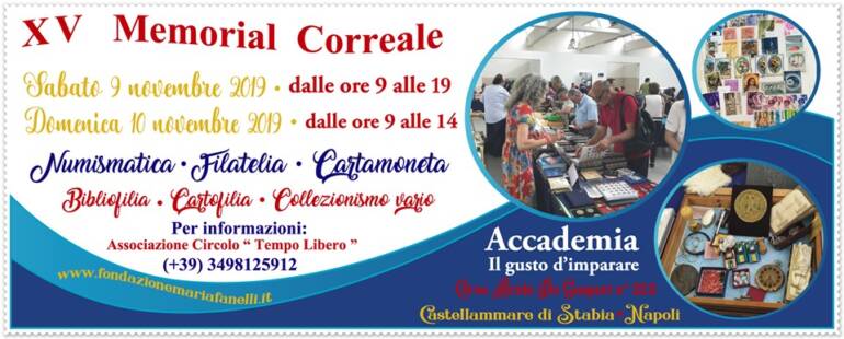 A Castellammare di Stabia la 51° edizione nazionale di collezionismo
