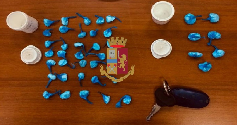 San Giorgio, pusher beccato dalla polizia con cocaina ‘piccola’ e ‘grande’