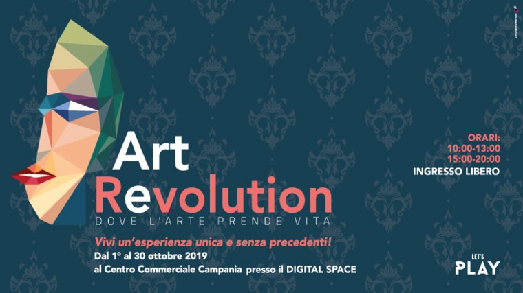 Art Revolution, la mostra virtuale interattiva dal Rinascimento alla Pop Art al Centro Commerciale Campania