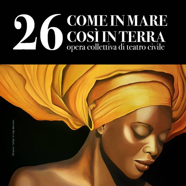 ’26 Come in Mare Così in Terra’ nelle scuole per non dimenticare – martedì 5 novembre interpreti e firme dell’opera collettiva incontrano gli studenti di 13 Istituti salernitani