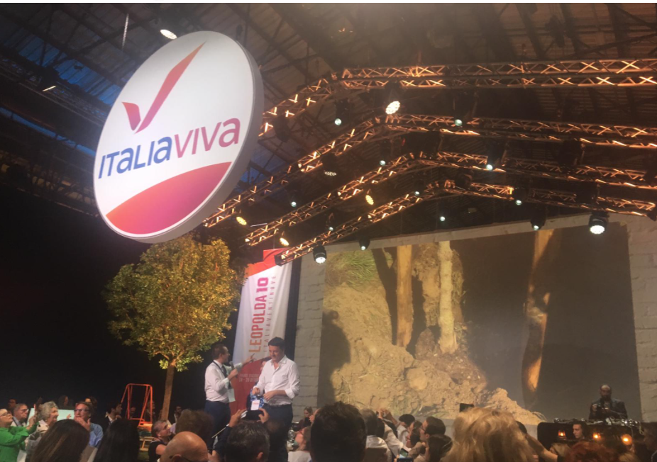 Da Firenze Renzi lancia la sua nuova casa: svelato anche il simbolo di Italia Viva