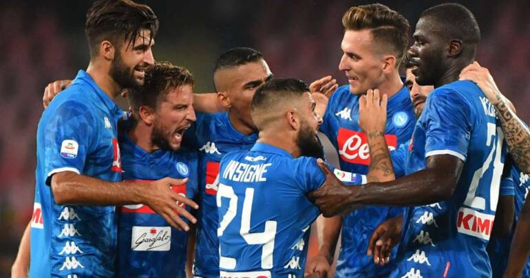 Napoli, Ancelotti si affida al tridente Insigne-Milik-Mertens per accorciare sulle prime. Le formazioni