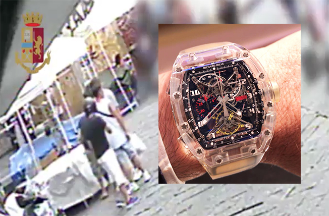 Napoli, turista rapinato di un orologio da 100mila euro: preso ad Amsterdam l’ultimo della banda. IL VIDEO