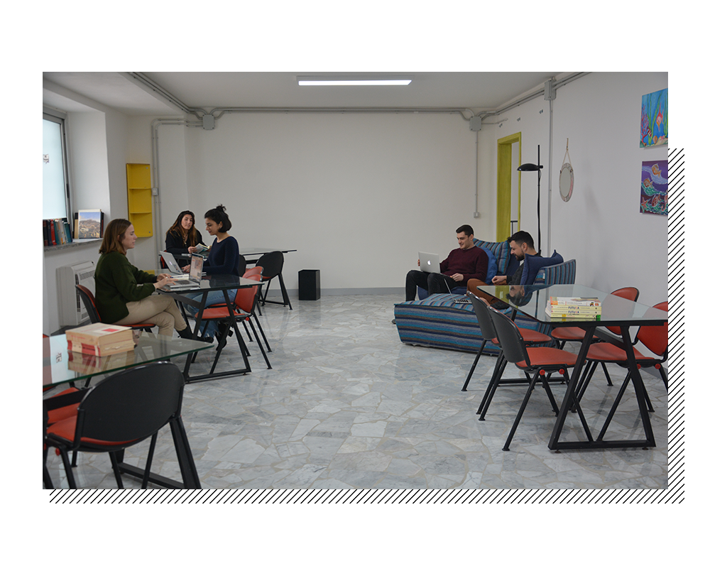 Study Room, il progetto di Diana Capuano per la prima aula studio a Napoli