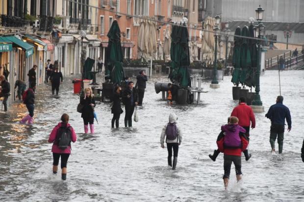 Venezia: scatta di nuovo l’allarme acqua alta