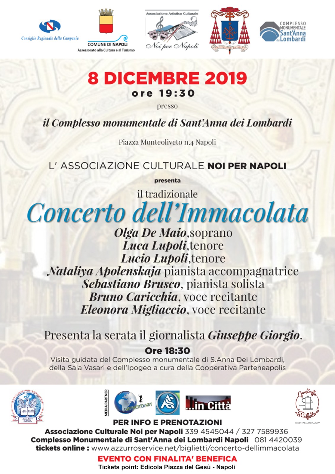 “Noi per Napoli” con i loro prossimi eventi tra il Natale 2019 ed il Capodanno 2020
