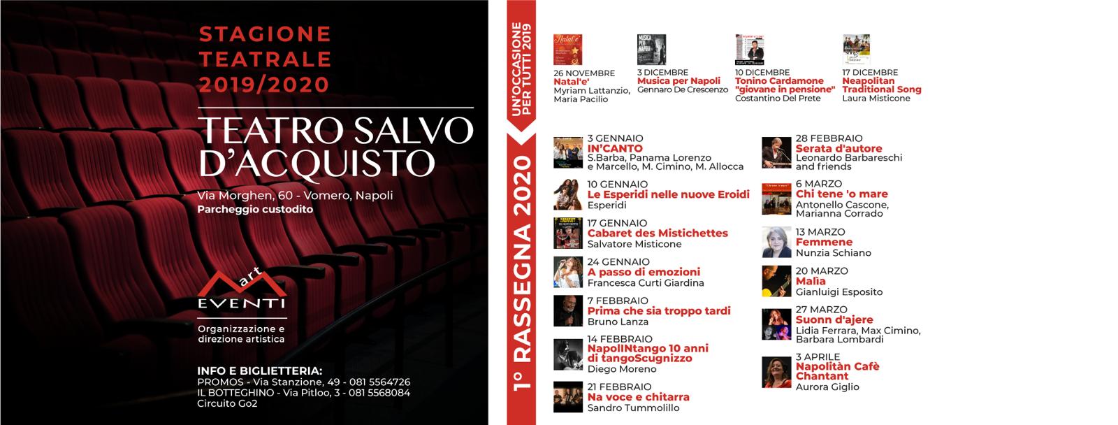 ‘Musica per Napoli’ con Gennaro De Crescenzo al Teatro Salvo D’Acquisto di Napoli