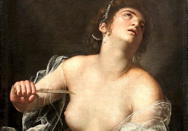 ‘Lucrezia’, olio su tela di Artemisia Gentileschi battuta all’asta per 4.777.000 euro