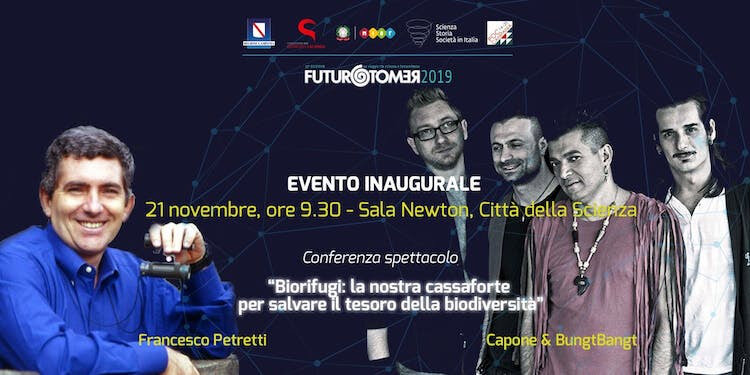 Capone & BungtBangt inaugurano a Città della Scienza di Napoli la XXXIII edizione di Futuro Remoto