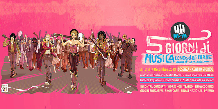 Solo tre giorni alla decima edizione di ‘Musica contro le mafie’. Il programma