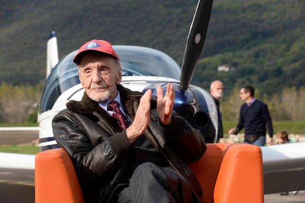 Muore a 105 anni Francesco Volpi, decano dei piloti