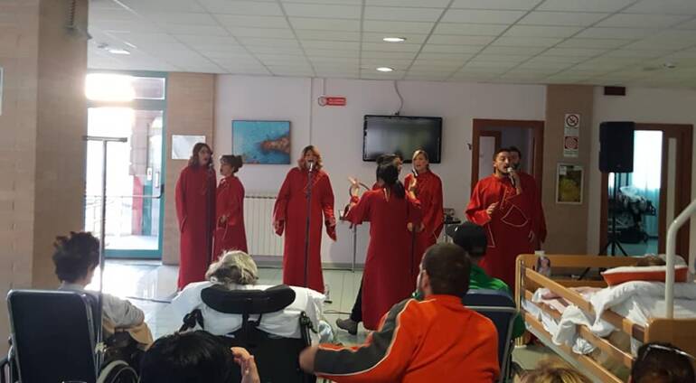 Concerto gospel per i pazienti dell’Hospice di Solofra