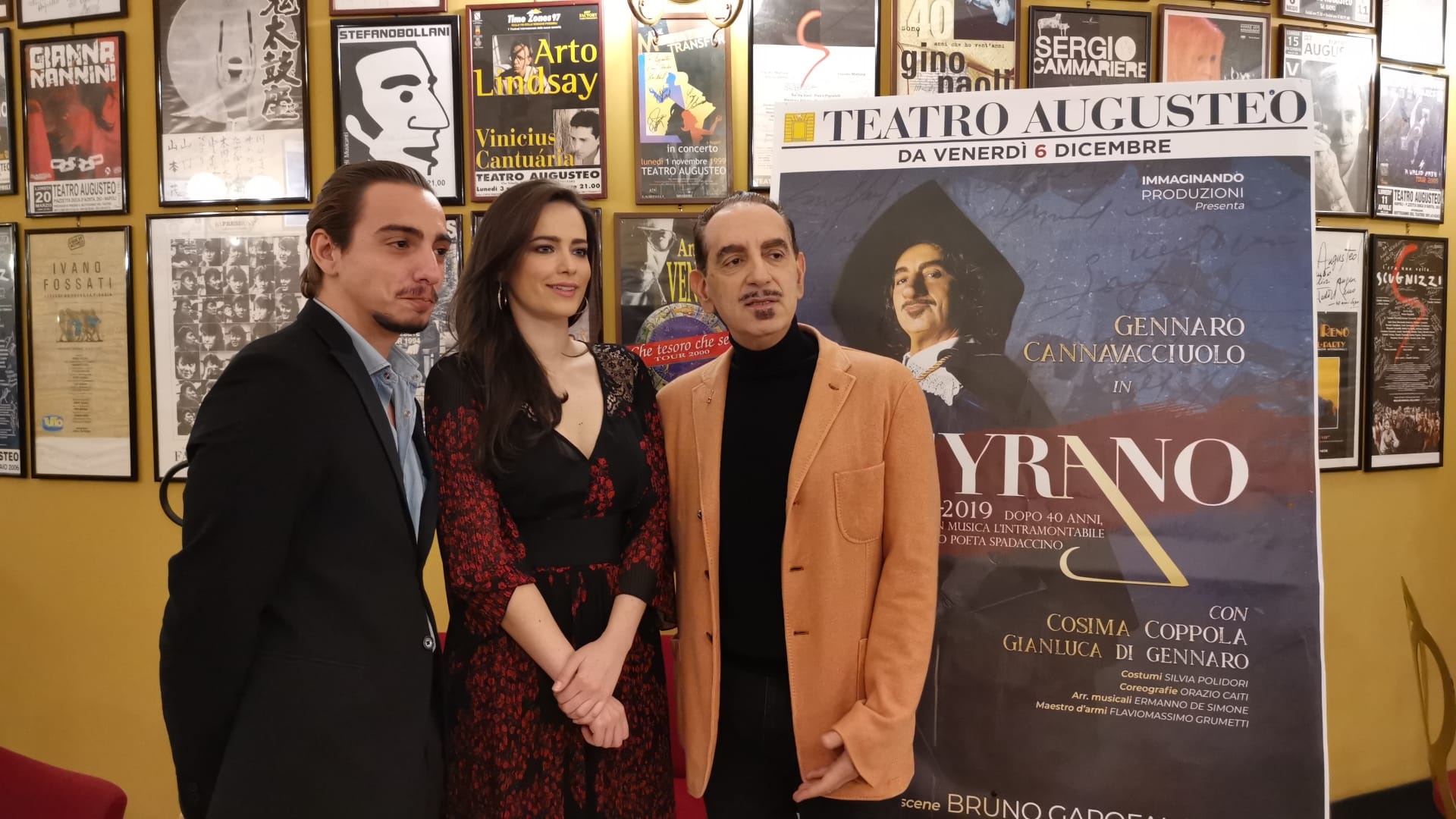 Il ‘Cyrano’ di Modugno ritorna in scena dopo 40 anni al Teatro Augusteo di Napoli