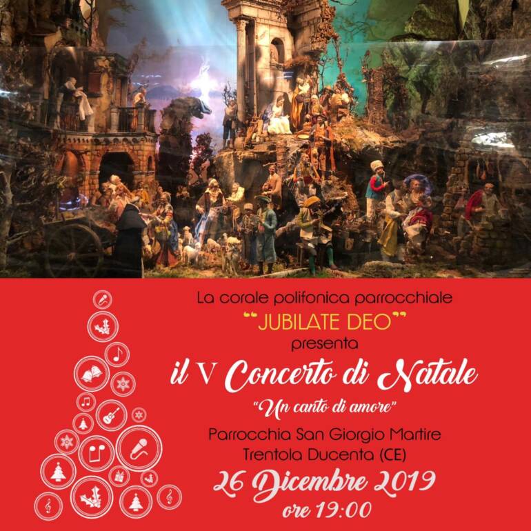 Trentla Ducenta: V concerto del Jubilate Deo e Presepe vivente presso la parrocchia San Giorgio