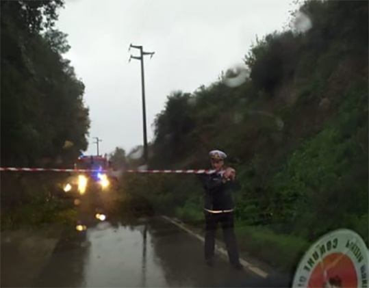La Provincia di Caserta colpita da un violento nubifragio:danni, allagamenti e strade chiuse