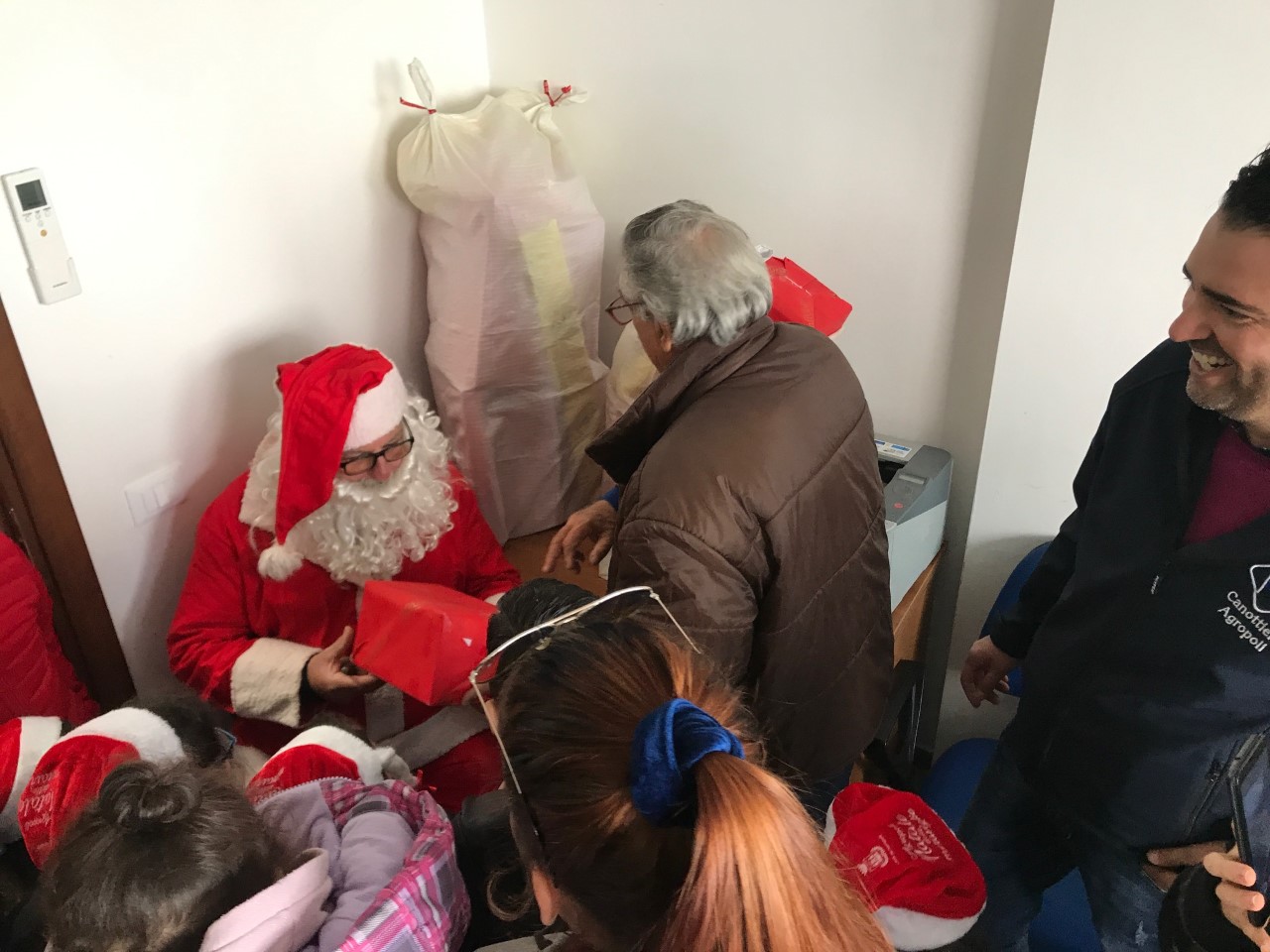 Babbo Natale salvato in mare dalla Guardia Costiera ad Agropoli