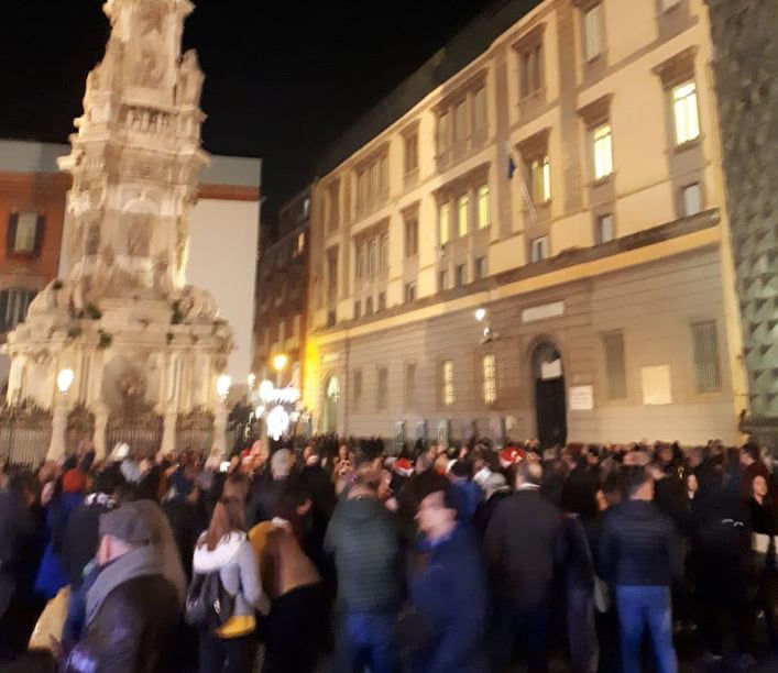 Napoli, Moxedano:  ‘Enorme figuraccia in piazza del Gesù’