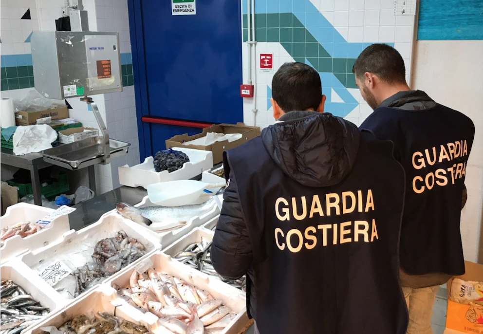 La Guardia Costiera sequestra 250 chili di pesce mal conservato nel Cilento