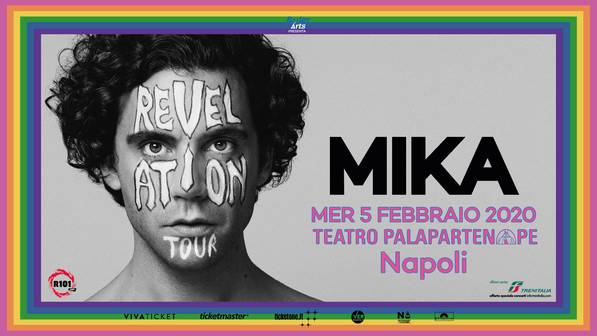MIKA in concerto a Napoli con il suo ‘Revelation tour’: il 5 febbraio al PalaPartenope