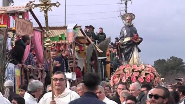 Macerata Campania. Tutto pronto per la mega processione per la Festa di Sant’Antonio Abate. Il programma del 17 gennaio