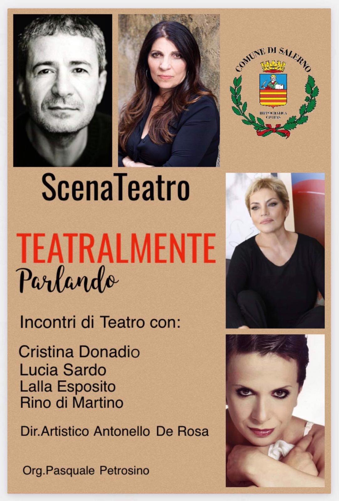 ‘Teatralmente parlano’, il workshop di Scena Teatro. 4 incontri dal 6 febbraio a Salerno