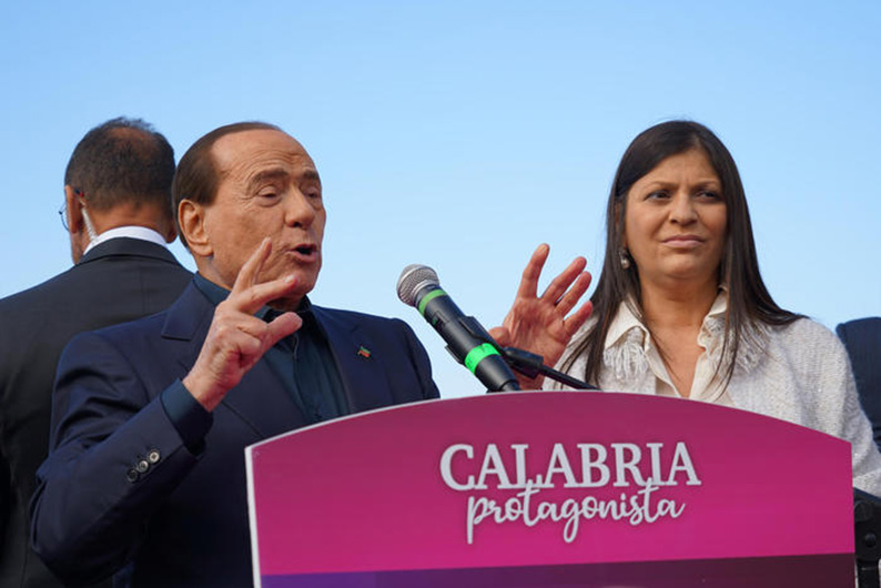 Berlusconi e Jole santelli