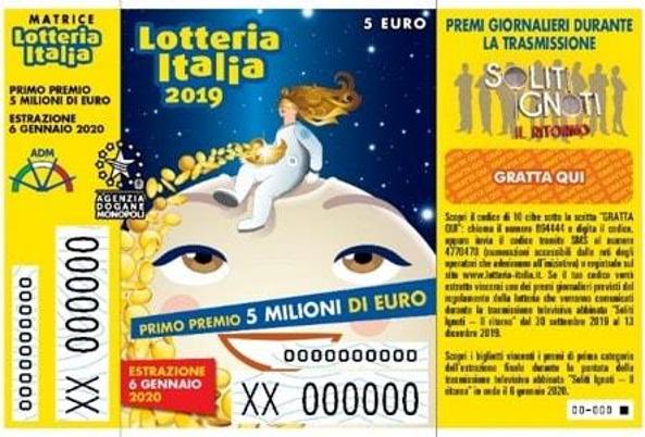 Lotteria Italia: prima vincita on line della storia