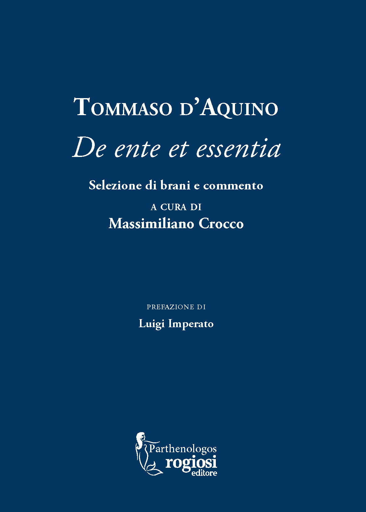 Rogiosi Editore presenta ‘Tommaso D’Aquino’, a cura di Massimiliano Crocco