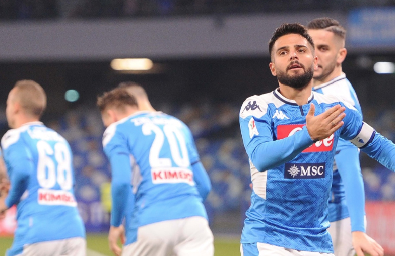 Insigne e i calciatori del Napoli festeggiano sul social: ‘Notte fantastica’