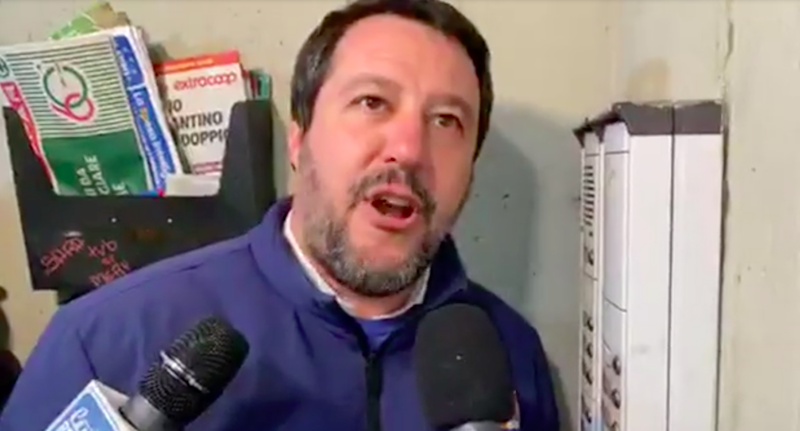 Tweet di Salvini nel giorno del silenzio elettorale: ‘Mandiamo l’avviso di sfratto al governo’