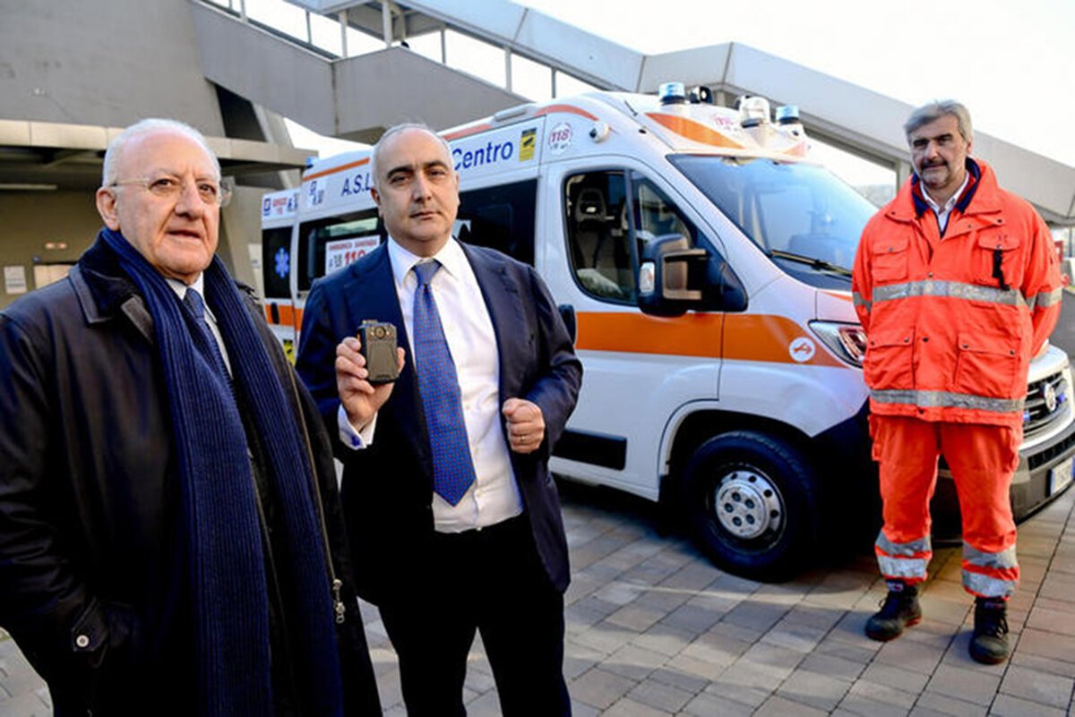 Napoli, ecco le telecamere sull’ambulanze contro le aggressioni