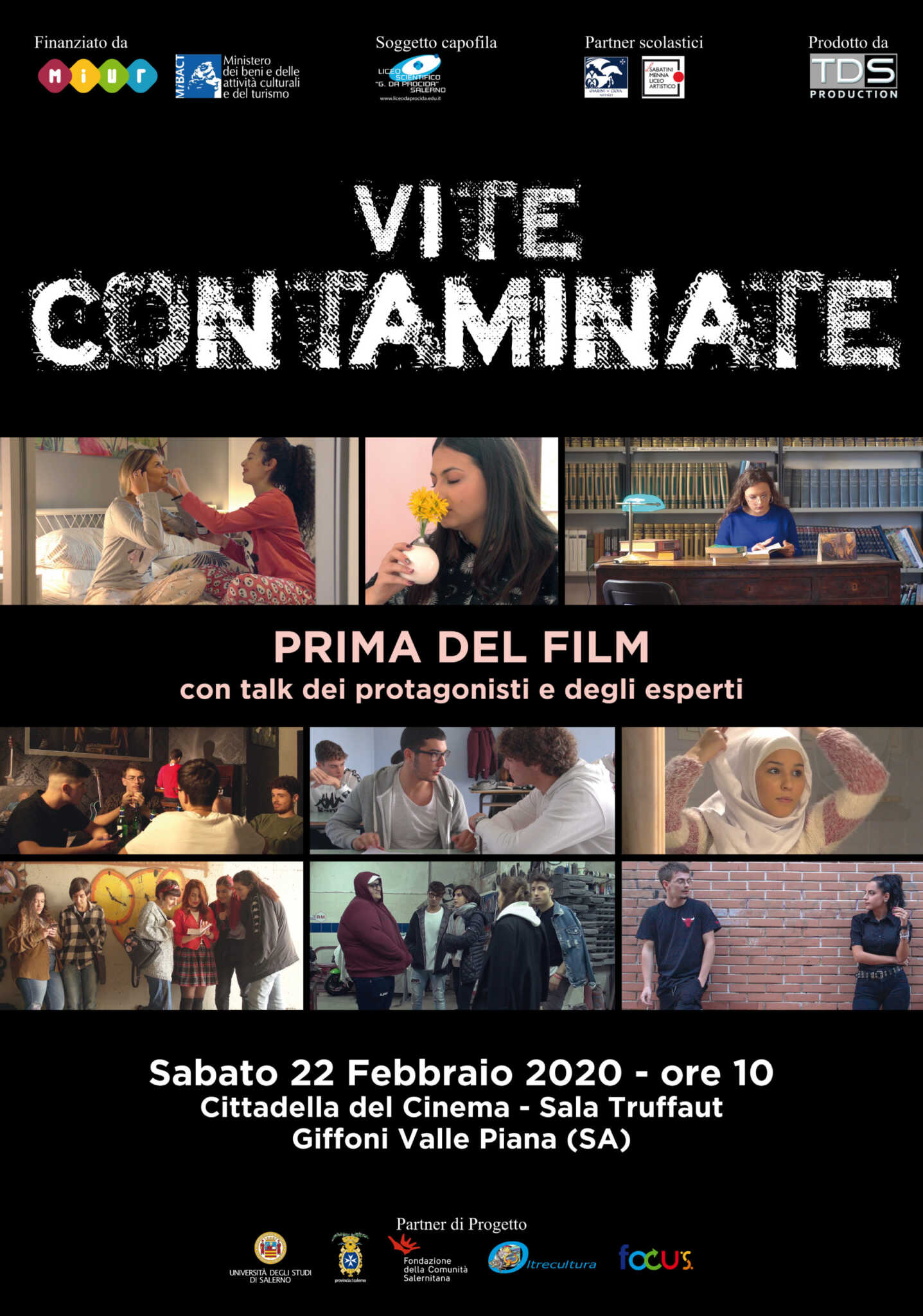 ‘Vite contaminate’, in prima nazionale alla Sala Truffaut della Cittadella del Cinema di Giffoni Valle Piana