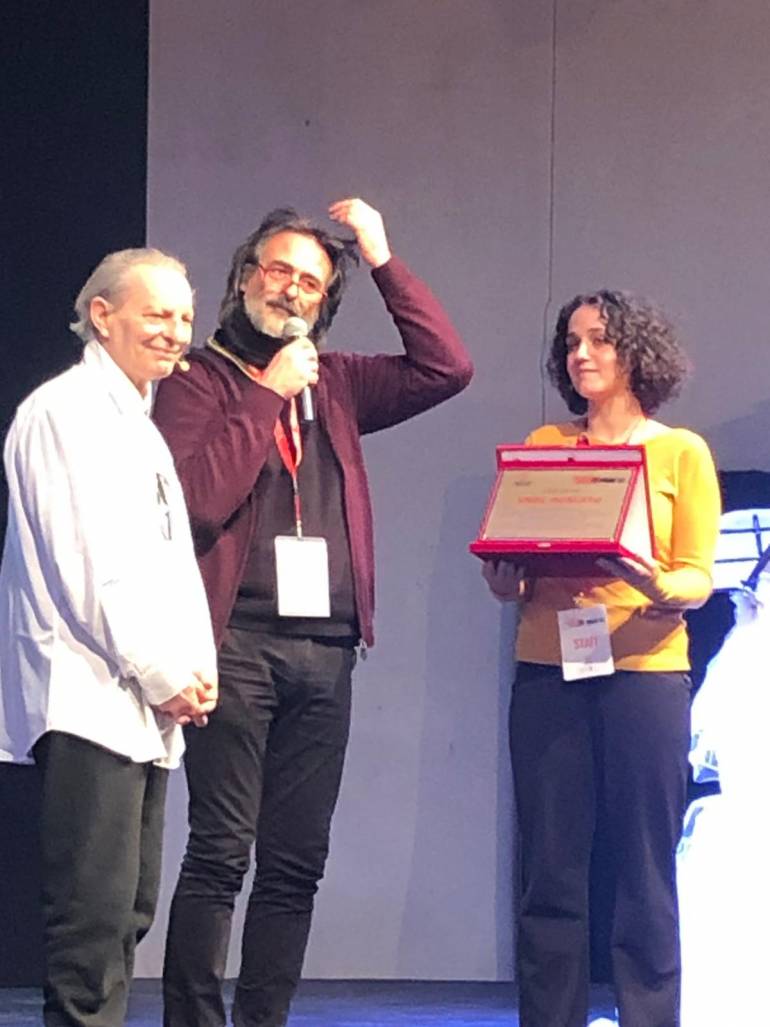 Grande successo per Enzo Moscato a Scenari pagani 23 – Collisioni a cui è stato assegnato il Premio Speciale