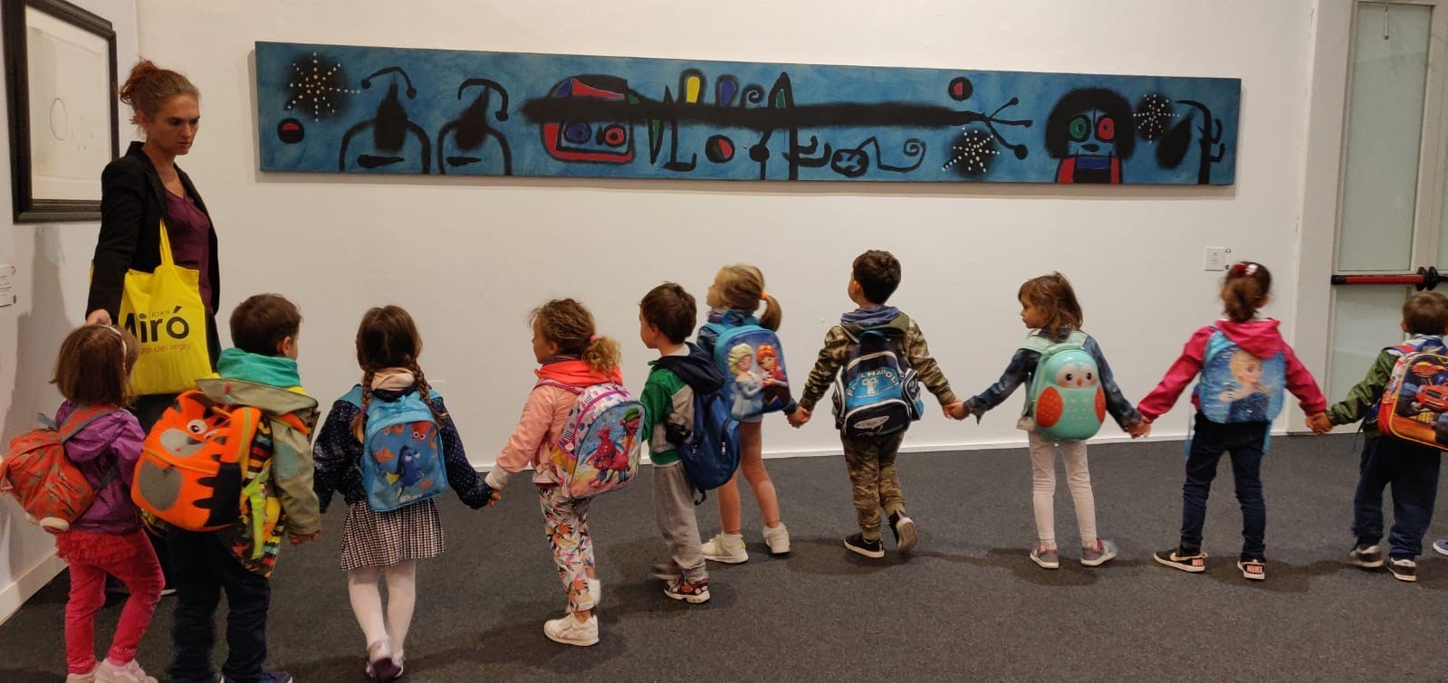 Ultimi giorni per visitare la mostra di Miró che saluta Napoli con 50.000 visitatori e 7.000 bambini ai laboratori didattici