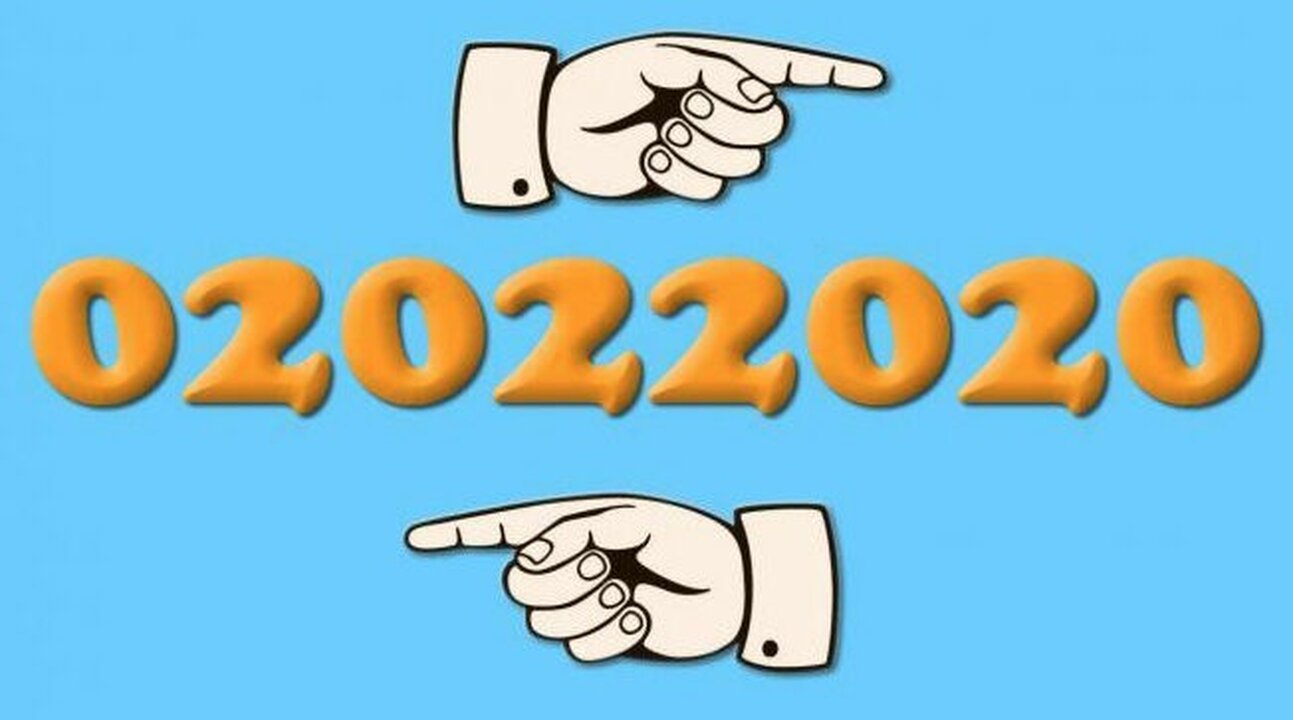 Domani è lo 02-02-2020, giorno palindromo e Candelora: ‘È raro passare per assaporare’. Tutti daranno la stessa frase, anche se letta al contrario. Scopri il significato