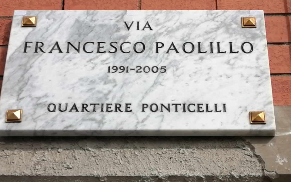 Napoli, a Ponticelli una strada col nome del piccolo eroe Francesco Paolillo