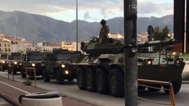 Coronavirus, panico a Palermo per i carri armati in strada: era una esercitazione