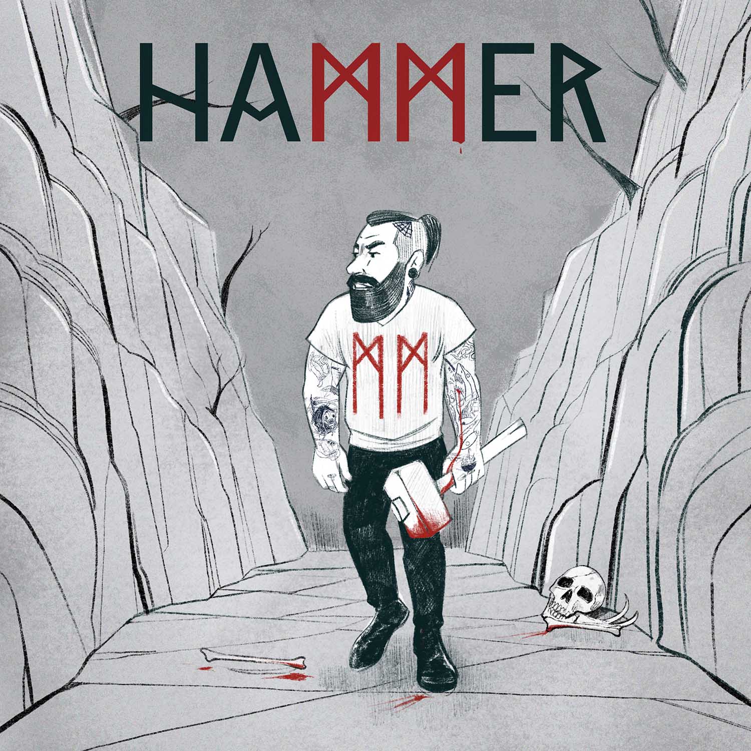 ‘Il Martello’: le prime 6 tracce di Hammer. Distribuito da A Different Records in tutti gli store digitali
