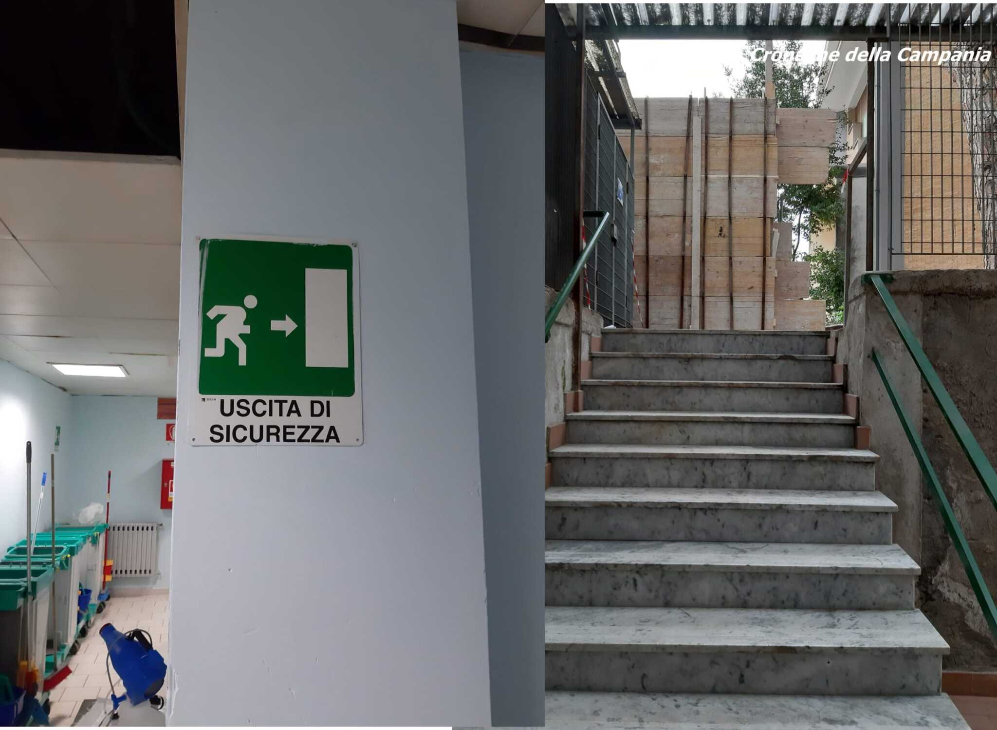 C.mare di Stabia: costruzione ostacola l’uscita di sicurezza dell’ ospedale San Leonardo