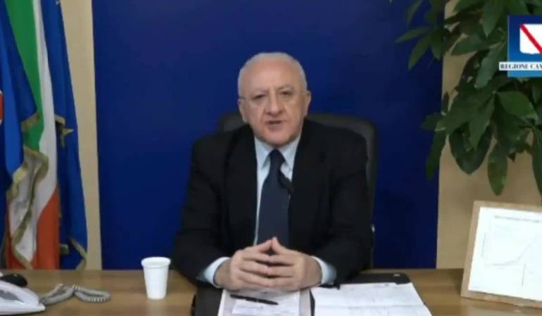 Coronavirus: in Campania De Luca proroga la zona rossa a Lauro