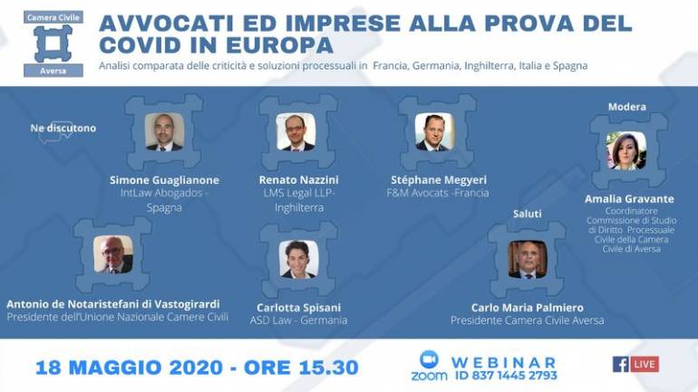avvocati europa webinar