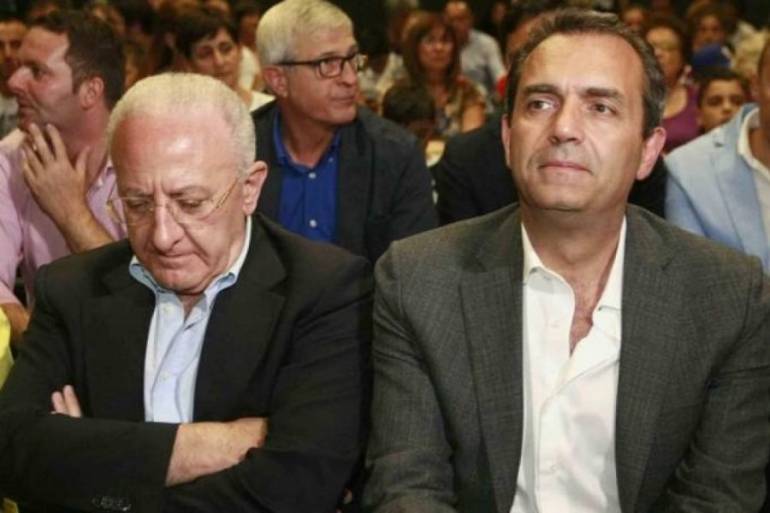 Napoli, de Magistris a De Luca: ‘Ecco i nostri progetti’