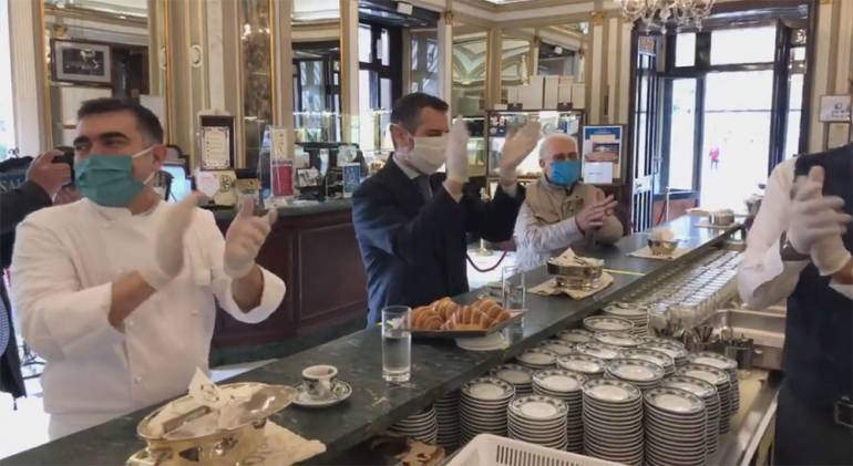 Napoli, riapre lunedì lo storico Caffè Gambrinus