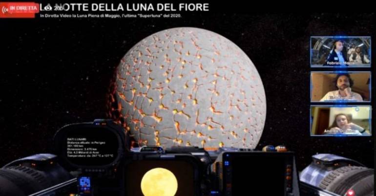 Una Luna Piena “Super” che unisce l’Italia