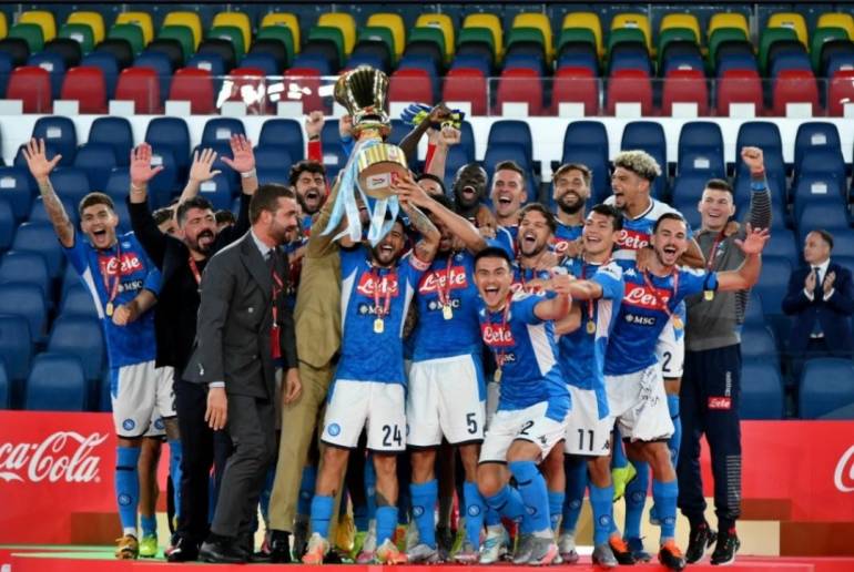 Coppa Italia: la stampa straniera celebra l’impresa del Napoli contro la Juve.
