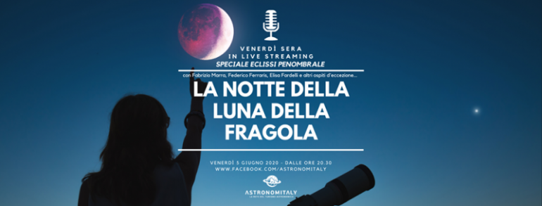 Eclissi Penombrale di Luna domani 5 Giugno