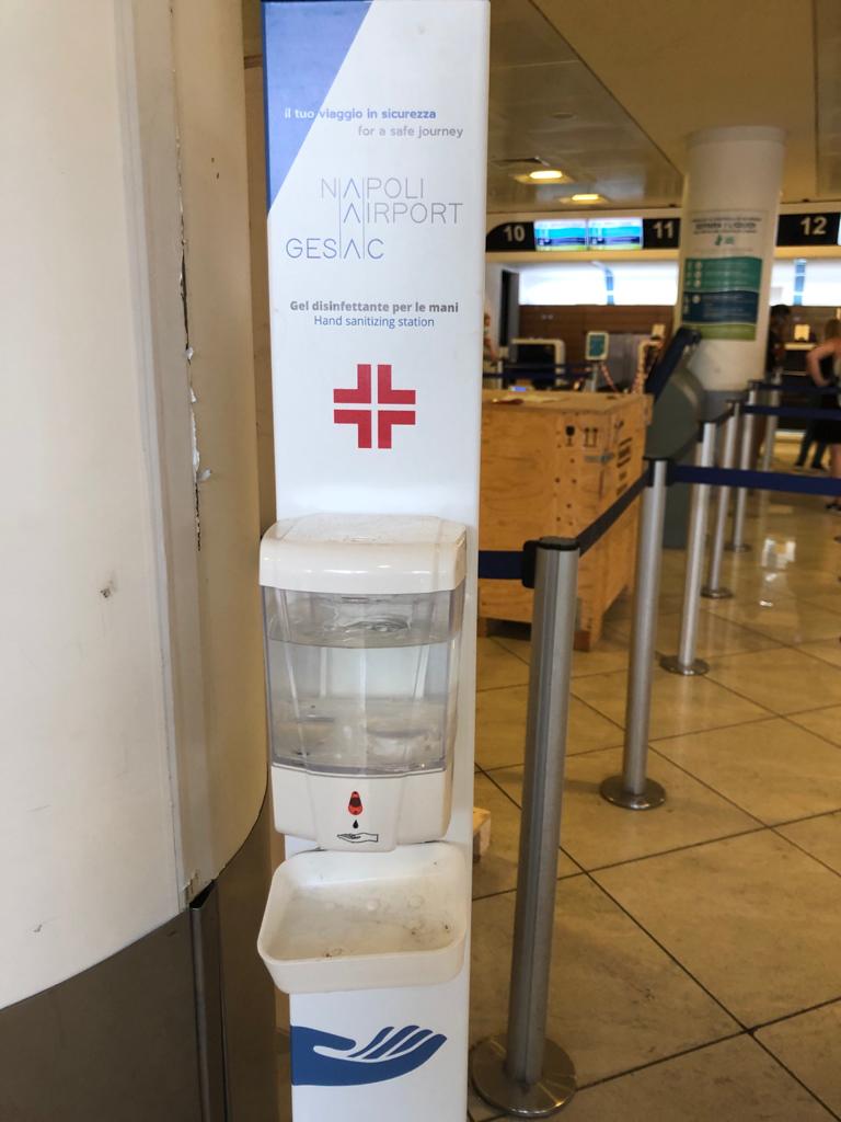 Aeroportodinapoli detergenti sanificazione