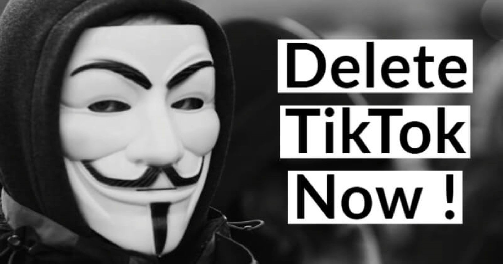 anonymous contro titktok